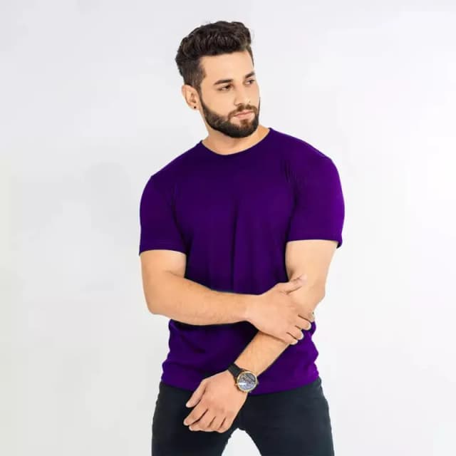 Parple Double Stitching Expert Quality T-Shirt For Men