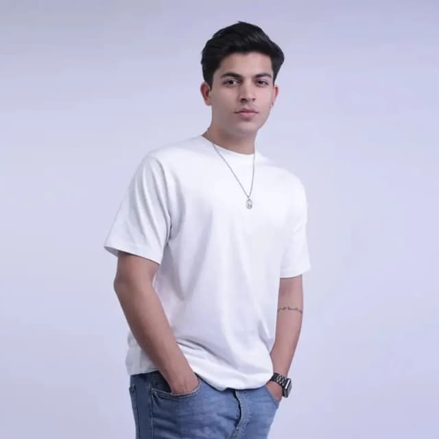 Basic T-Shirt For Men White