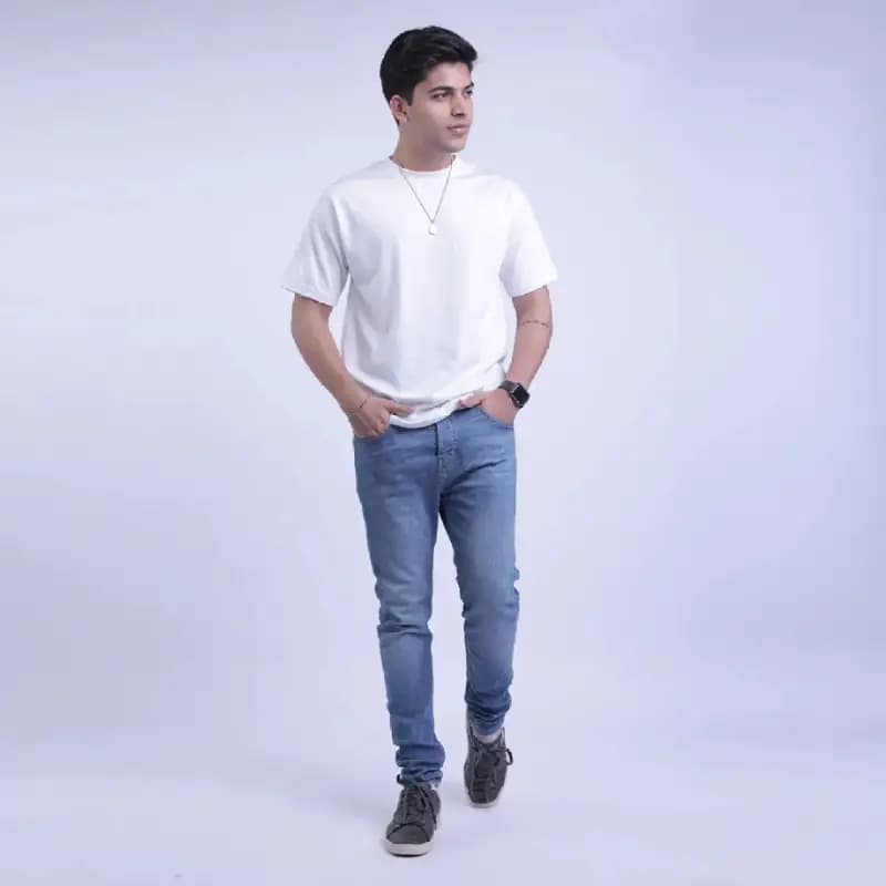 Basic T-Shirt For Men White