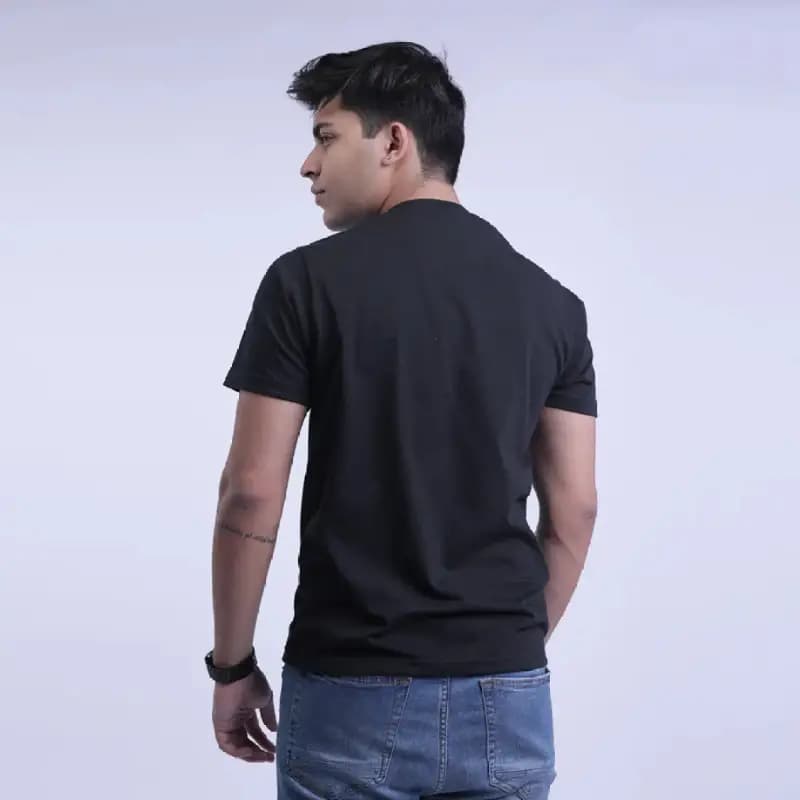 Basic T-Shirt For Men Black