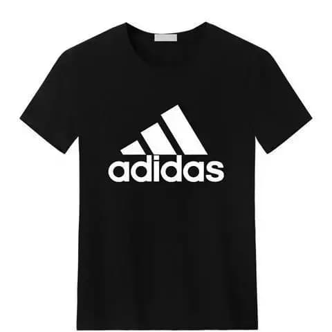 ADIDAS Printed White Premium Quality T-Shirt For Men