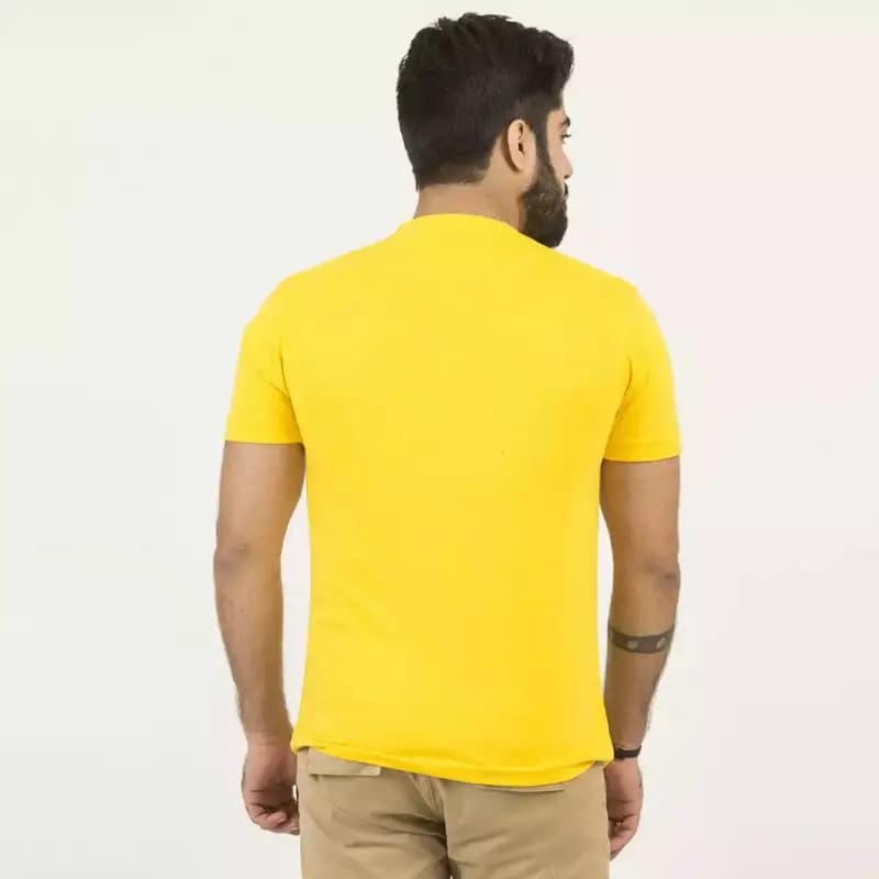 Basic White Round Neck Best Quality T-Shirt For Men