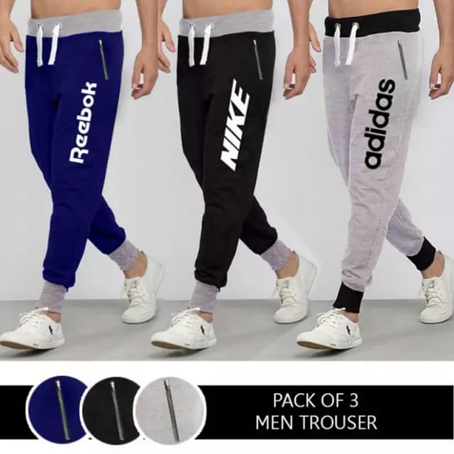 Pack of 3 Hot Summer Stylish Different Printed Trouser For Men