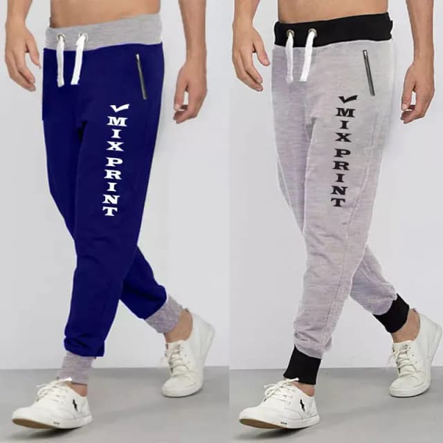 Pack of 2 Hot Summer Stylish Different Printed Trouser For Men
