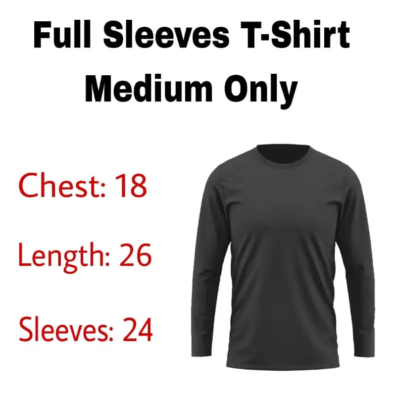 Pack Of 3 Full Sleeves T-Shirt For Men