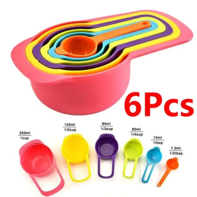 Measuring Spoon 6 Pcs For Kitchen And Other