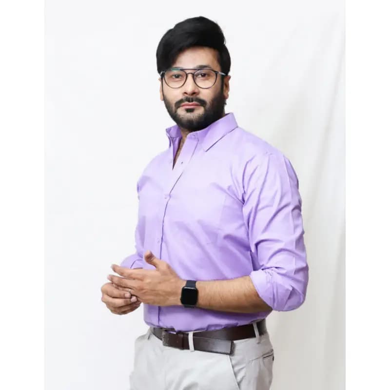 Formal Dress Shirts for Men Premium Parple