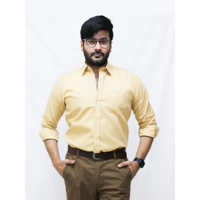 Formal Dress Shirts for Men Premium Fawn